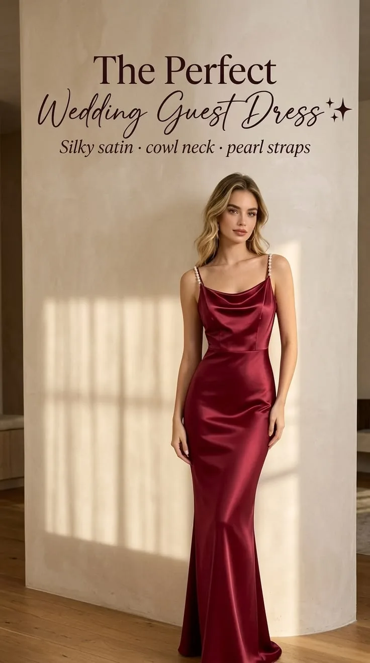 The perfect wedding guest dress